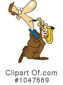 Saxophone Clipart #1047669 by toonaday