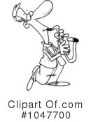 Saxophone Clipart #1047700 by toonaday
