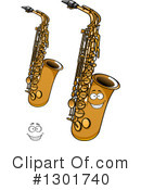 Saxophone Clipart #1301740 by Vector Tradition SM