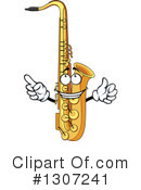 Saxophone Clipart #1307241 by Vector Tradition SM
