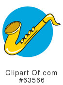 Saxophone Clipart #63566 by Andy Nortnik