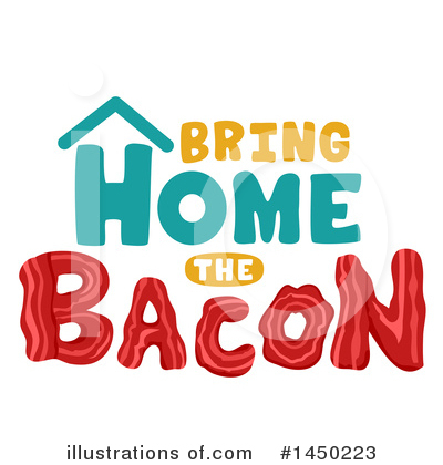 Bacon Clipart #1450223 by BNP Design Studio