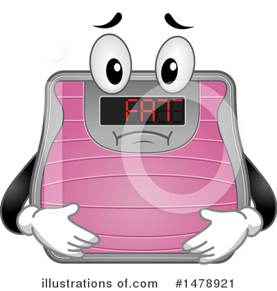 Obesity Clipart #1478921 by BNP Design Studio