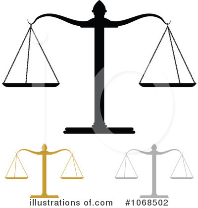 Royalty-Free (RF) Scales Clipart Illustration by michaeltravers - Stock Sample #1068502