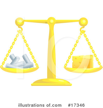 Royalty-Free (RF) Scales Clipart Illustration by AtStockIllustration - Stock Sample #17346
