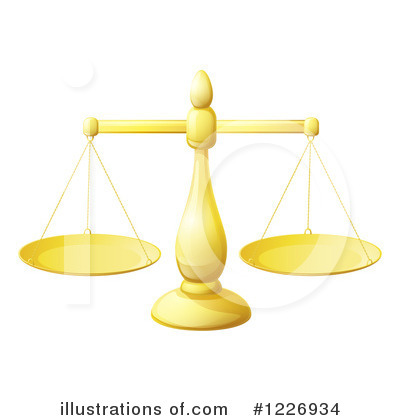Judge Clipart #1226934 by AtStockIllustration