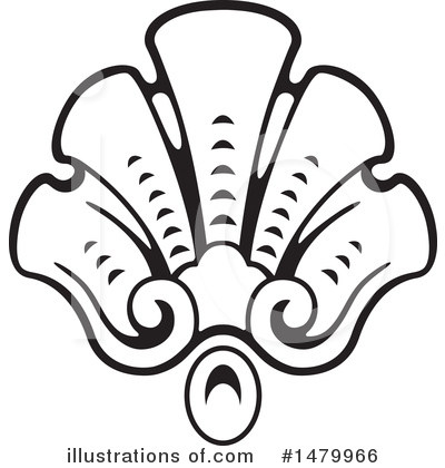 Royalty-Free (RF) Scallop Clipart Illustration by Frisko - Stock Sample #1479966