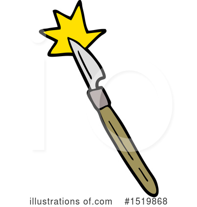 Royalty-Free (RF) Scalpel Clipart Illustration by lineartestpilot - Stock Sample #1519868
