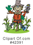 Scarecrow Clipart #42391 by Dennis Holmes Designs