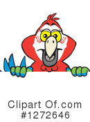 Scarlet Macaw Clipart #1272646 by Dennis Holmes Designs