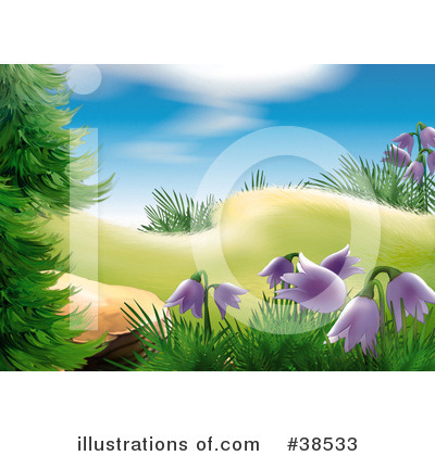 Royalty-Free (RF) Scenes Clipart Illustration by dero - Stock Sample #38533