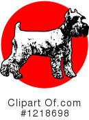 Schnauzer Clipart #1218698 by Maria Bell
