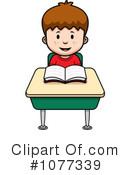 School Boy Clipart #1077339 by Cory Thoman