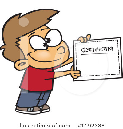 Certificate Clipart #1192338 by toonaday