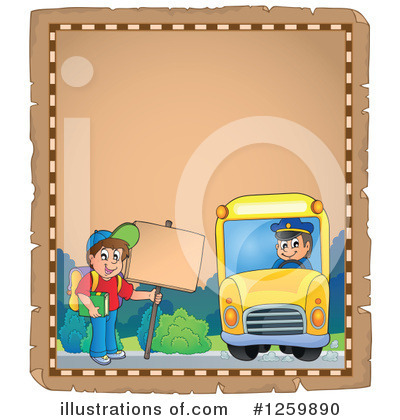 Royalty-Free (RF) School Boy Clipart Illustration by visekart - Stock Sample #1259890