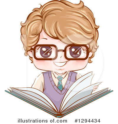Royalty-Free (RF) School Boy Clipart Illustration by BNP Design Studio - Stock Sample #1294434