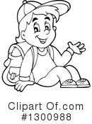 School Boy Clipart #1300988 by visekart