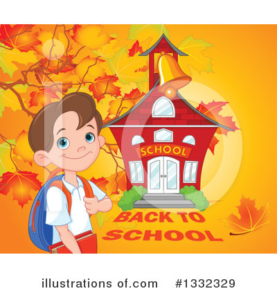 Royalty-Free (RF) School Boy Clipart Illustration by Pushkin - Stock Sample #1332329