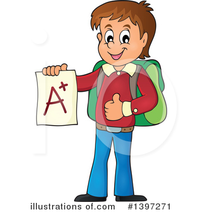 Student Clipart #1397271 by visekart