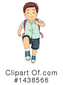 School Boy Clipart #1438566 by BNP Design Studio