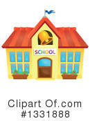 School Building Clipart #1331888 by visekart