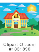 School Building Clipart #1331890 by visekart
