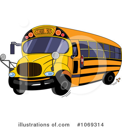 School Bus Clipart #1069314 by Pushkin