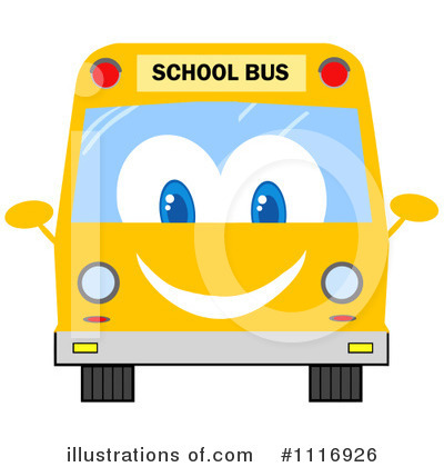 School Bus Clipart #1116926 by Hit Toon