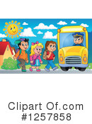 School Bus Clipart #1257858 by visekart