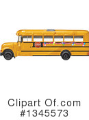School Bus Clipart #1345573 by merlinul