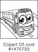 School Bus Clipart #1470733 by AtStockIllustration