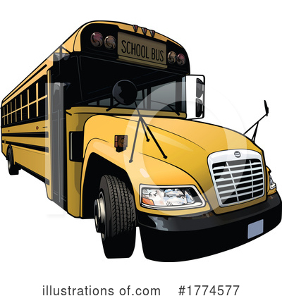 School Bus Clipart #1774577 by dero