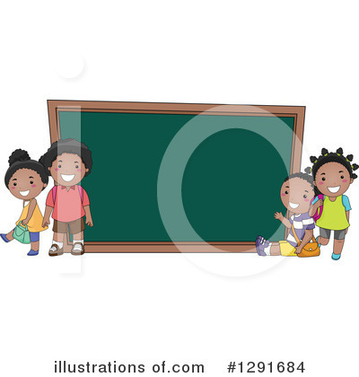 Royalty-Free (RF) School Children Clipart Illustration by BNP Design Studio - Stock Sample #1291684