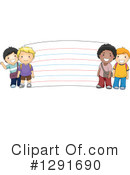 School Children Clipart #1291690 by BNP Design Studio