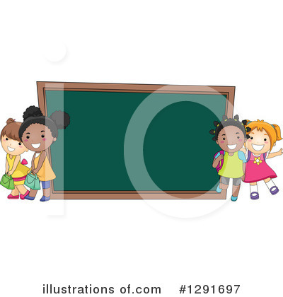Royalty-Free (RF) School Children Clipart Illustration by BNP Design Studio - Stock Sample #1291697