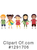 School Children Clipart #1291706 by BNP Design Studio