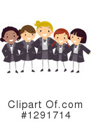 School Children Clipart #1291714 by BNP Design Studio