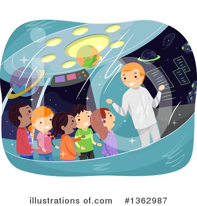 Royalty-Free (RF) School Children Clipart Illustration by BNP Design Studio - Stock Sample #1362987