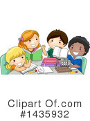 School Children Clipart #1435932 by BNP Design Studio