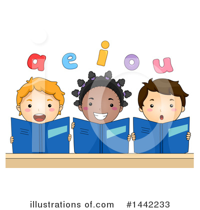 Royalty-Free (RF) School Children Clipart Illustration by BNP Design Studio - Stock Sample #1442233