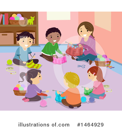 Royalty-Free (RF) School Children Clipart Illustration by BNP Design Studio - Stock Sample #1464929