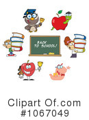 School Clipart #1067049 by Hit Toon