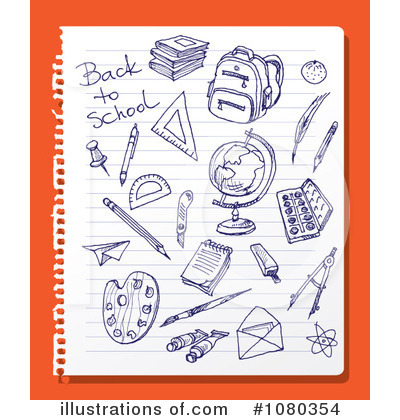 Notebook Clipart #1080354 by Eugene