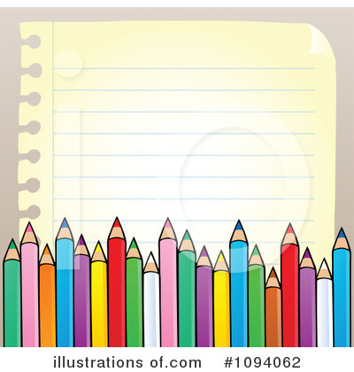 Colored Pencils Clipart #1094062 by visekart