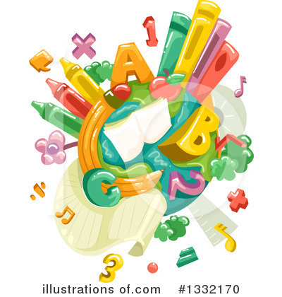 Alphabet Clipart #1332170 by BNP Design Studio