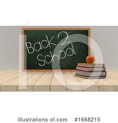Royalty-Free (RF) School Clipart Illustration by KJ Pargeter - Stock Sample #1668215