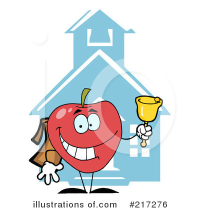 School House Clipart #217276 by Hit Toon