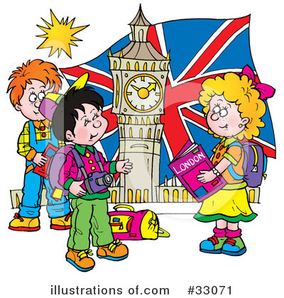Royalty-Free (RF) School Clipart Illustration by Alex Bannykh - Stock Sample #33071