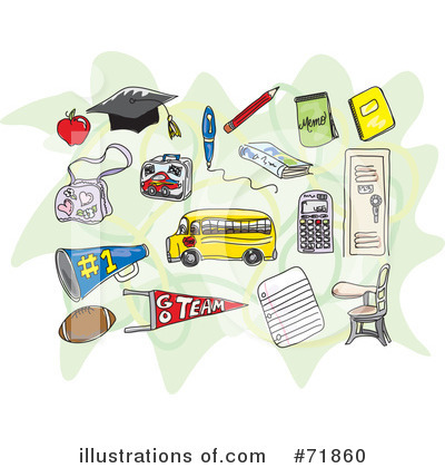 School Bus Clipart #71860 by inkgraphics