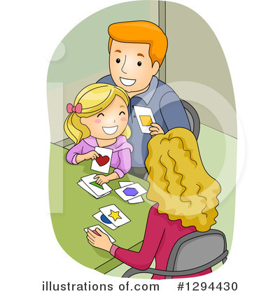 Royalty-Free (RF) School Girl Clipart Illustration by BNP Design Studio - Stock Sample #1294430
